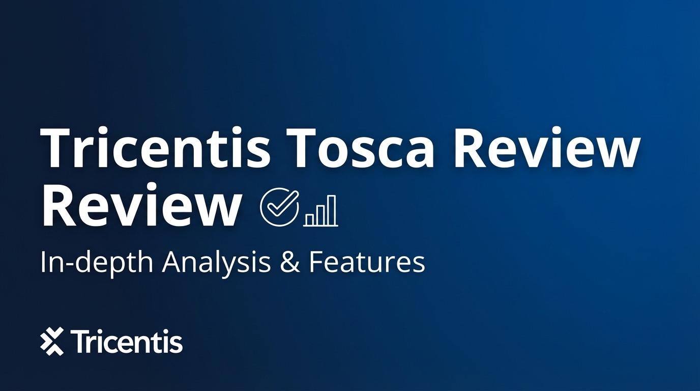 Tricentis Tosca Review