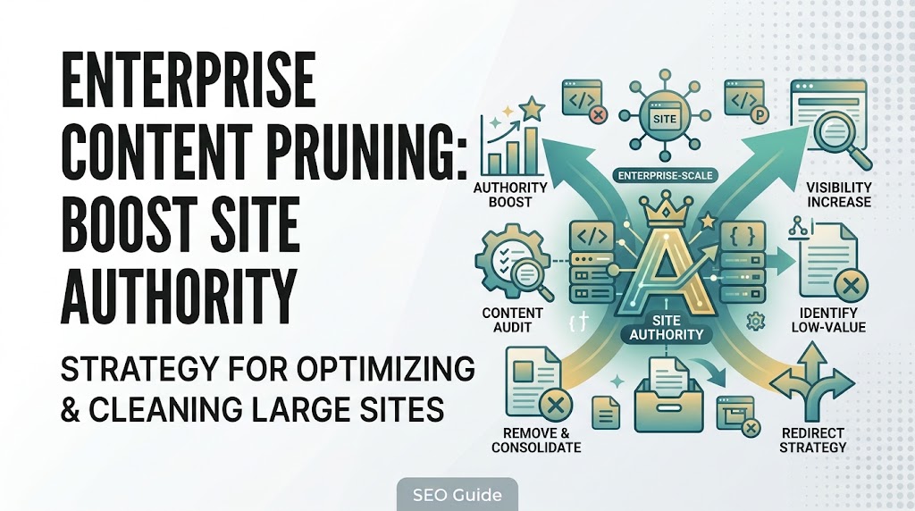 Content Pruning Strategies to Boost Enterprise Site Authority